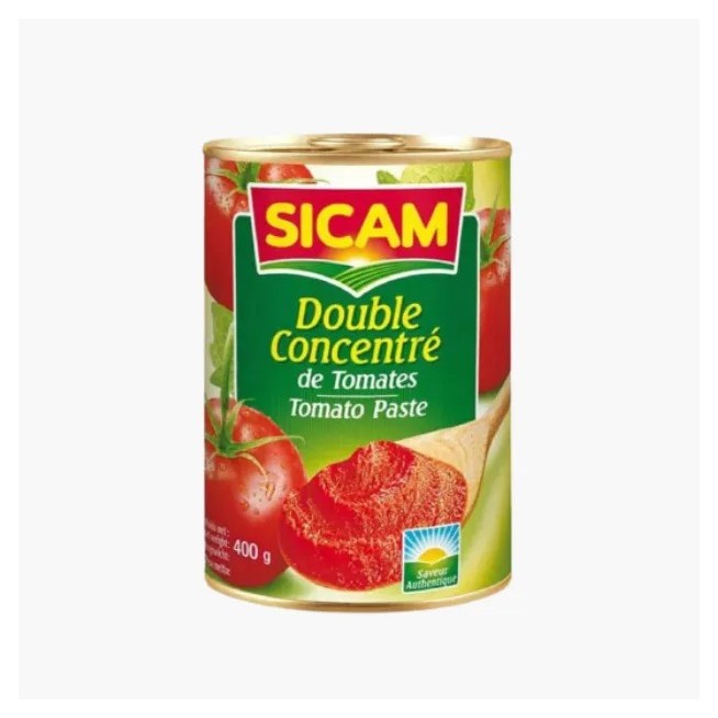 SICAM Double Concentré De Tomates 400gSICAM Double Concentré De Tomates 400g