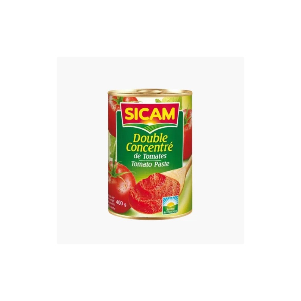 SICAM Double Concentré De Tomates 400gSICAM Double Concentré De Tomates 400g