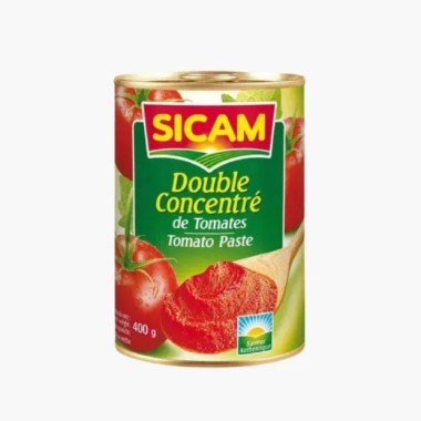 SICAM Double Concentré De Tomates 400gSICAM Double Concentré De Tomates 400g