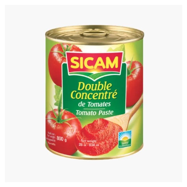 SICAM Double Concentré de Tomates 800g