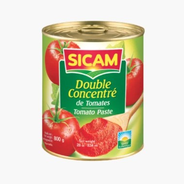 SICAM Double Concentré de Tomates 800g