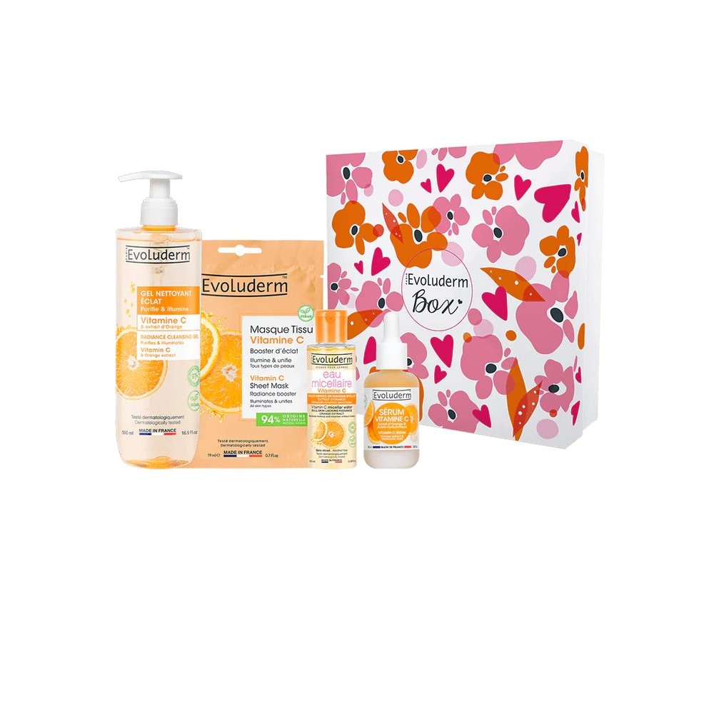 Coffret Visage 100 % Vitamine C + Bandeau Offert