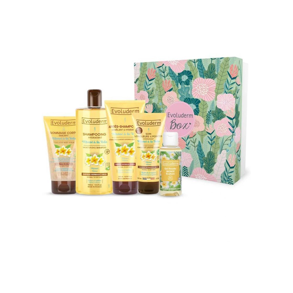 Coffret Idyllique Corps & Cheveux Monoï à la Folie + Peigne Offert