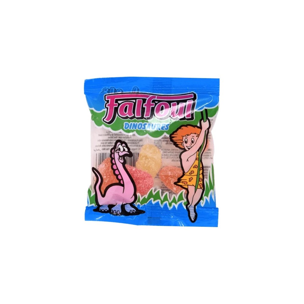 FALFOUL – Bonbon Gélifi Dinosaure 14g
