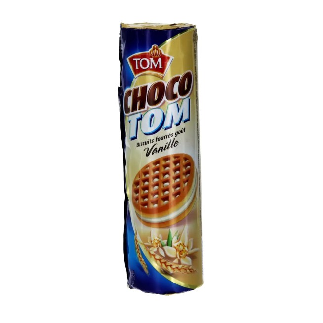 Biscuits Chocotom vanille 190gr