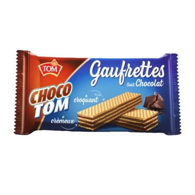 Gaufrettes Chocotom chocolat