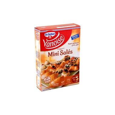 Préparation pour pâte à mini salés