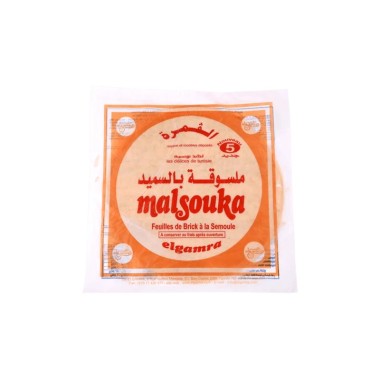 Malsouka 5 feuilles Semoule