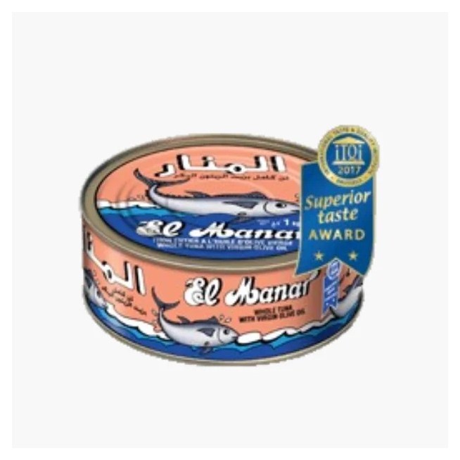 Thon entier à l’huile d’olive MANAR 1k