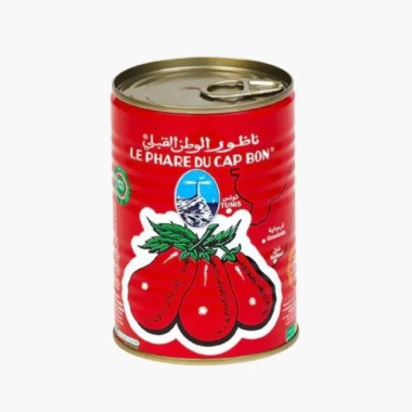 Double Concentré de Tomates LE PHARE DU CAP BON 400g